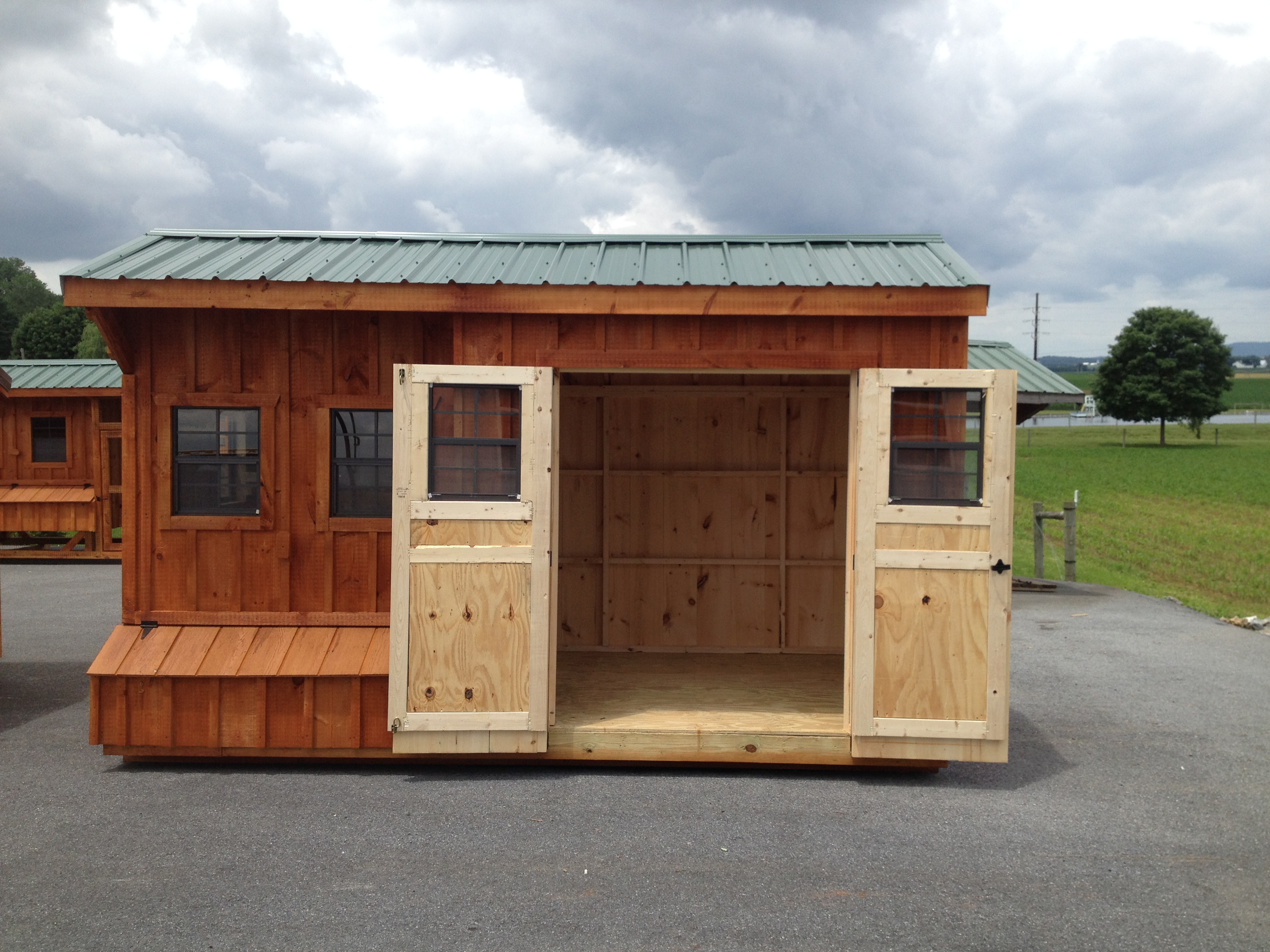 14 Chicken Coop and Shed Combo | Amish Built Chicken Coops