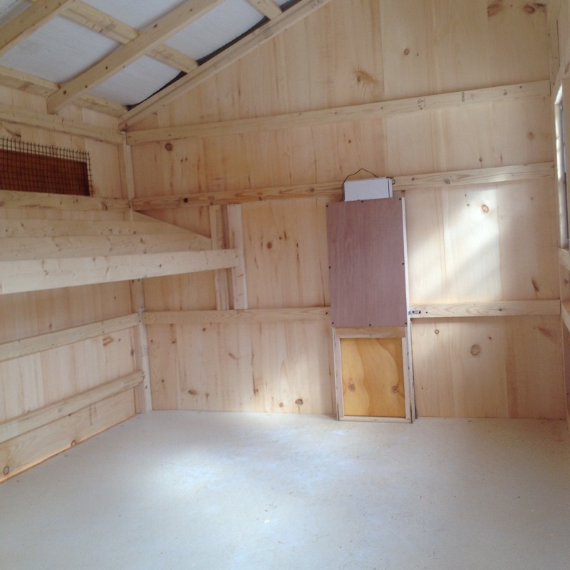 6x13 Chicken Coop w/ Storage Room | Amish Built Chicken Coops